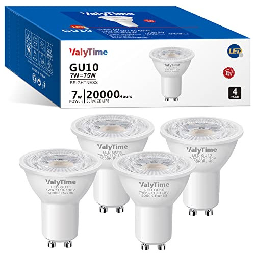 Bombillas Led Gu10 De 7w (equivalente 50w 60w 75w), For...