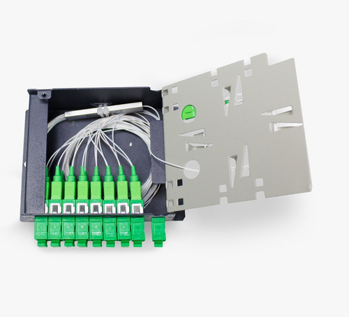 Splitter Mini Dio Ftta Tk Fo Completo 1x16 Sc Apc - (verde)