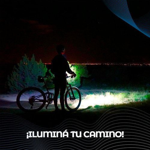 Luz Led Delantera Frontal Para Bici Seguridad Recargable Usb