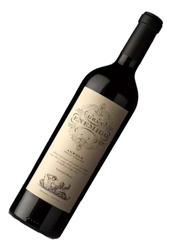 Vino Tinto Gran Enemigo Agrelo Cabernet Franc Botella X750cc