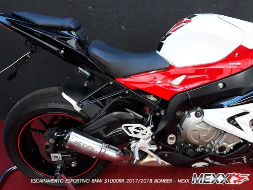 Escapamento Bmw S1000rr Ponteira Bomber Mexx Cod.171