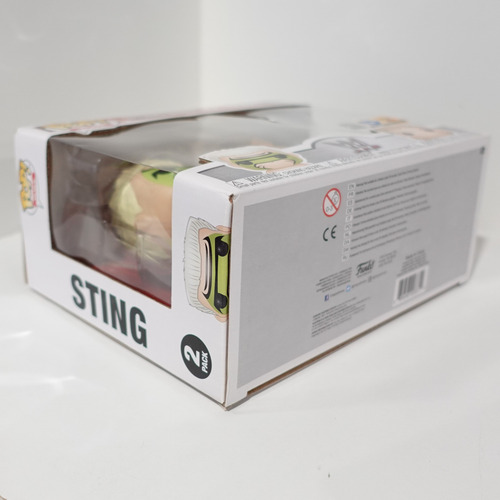Funko Pop! Wwe - Sting And Lex Luger 2 Pack Fye Exclusivo (Usado)