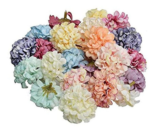 Flores De Papel Seda Multicolor De 50 Piezas. Marca Pyle