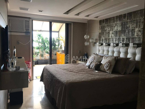 Cobertura Com 4 Dormitórios À Venda, 315 M² - Charitas - Niterói/rj - Co0280