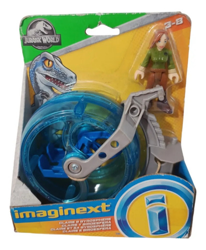 Imaginext Jurassic Wor Set Claire En Giroesfera Y Submarino