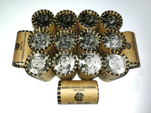 Cono De 20 Monedas Serie Numismática Bicentenario 1821-2021