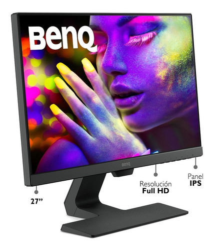 Monitor Benq Gw2780 27 Pulgadas Ips Full Hd 60hz 5ms Color Negro