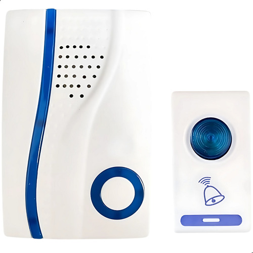 Campainha Residencial De Tomada Wireless Sem Fio 32 Toques