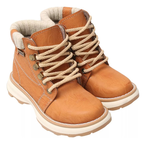 Borcegos Cool Kids Unisex Eco Cuero 27/37 Super Comodo