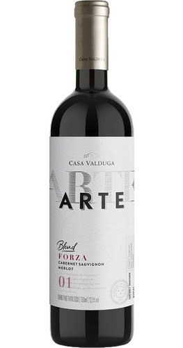 Imagem 2 de 3 de Vinho Tinto Arte Forza Cabernet Sauvignon E Merlot - 750ml