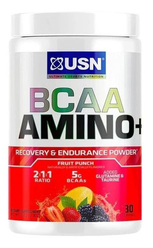 Bcaa Amino + - Usn - 30 Serv - Fruit Punch