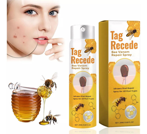3 Unidades De Aerosol Verrugas Of Abeja Veneno De 20 Ml