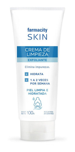 Crema Exfoliante De Limpieza Farmacity Skin X 100 G