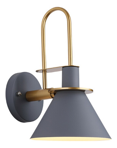 A Arandela Parede Berlin 15cm Branco C/ Cobre