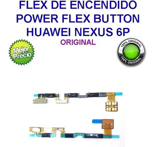 Huawei Nexus 6p Flex Power Boton Encendido Volumen Flex