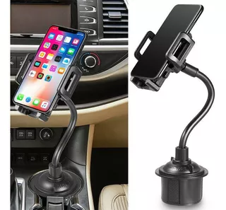 Soporte De Posavasos Para Celular En El Auto Brazo Regulable