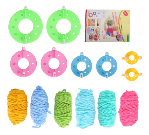 Kits Para Hacer Pompones, Coloridas Bolas De Pelusa, Para Ha