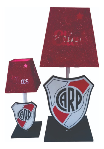 Souvenir Velador Decorado En Fibrofacil 30+2 Con Luz Led