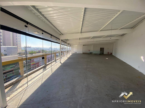 Salão Para Alugar, 250 M² Por R$ 5.400/mês - Vila Alzira - Santo André/sp - Sl0127