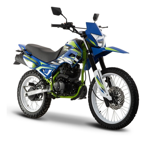 Moto Italika Dm 200 Sport Azul / Verde