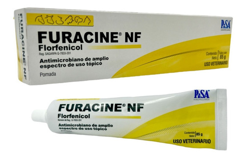 Pomada Furacine Nf Pisa Antimicrobiano 85 G Animales