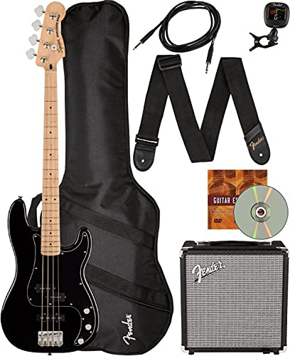 Caja Sólida De Guitarra E Fender Squier Affinity Precision B