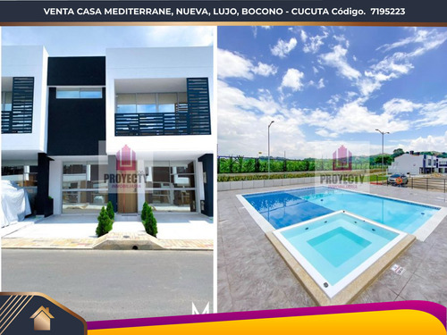 Venta Casa Cúcuta Mediterrane Nueva Lujo Bocono