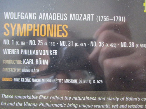 Imagen 4 de 7 de Karl Böhm - Mozart Symphonies. Wiener Philharmoniker (3dvds)
