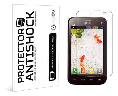 Protector Pantalla Antishock Para LG Optimus L4 2 Tri E470