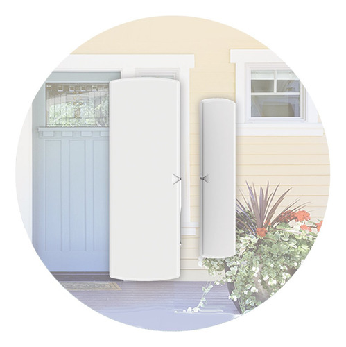 Wd-mt Skylink - Sensor Inalámbrico Para Ventanas Y Puertas. Color Verde Oscuro