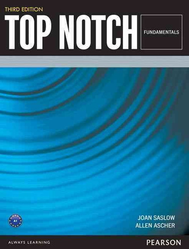 Top Notch Fundamentals Student Book, De Joan Saslow. Editorial Pearson En Inglés