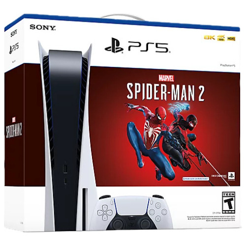 Playstation Spider Man 2 Slim Bundle Ps5 Consola 1tb 