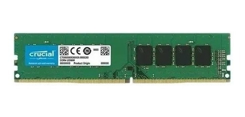 Imagen 1 de 2 de Memoria Ram Crucial (cb4gu2666) 4gb 2666mhz Ddr4