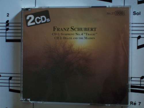 2 Cds Pilz Schubert Sinfonia 4 Tragica Wanderer Doncella (m)