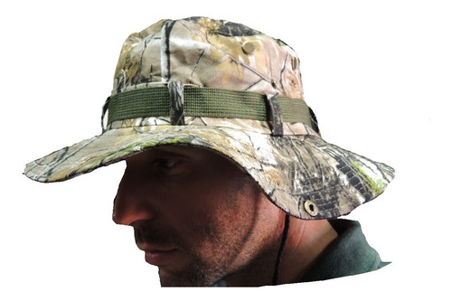 Imagen 5 de 7 de Sombrero Camuflado Gorro Sol Pesca Caza Kayak Verano Oferta