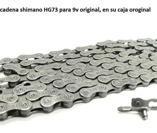Cadena Shimano Cn hg73 Para 9v 100 Original De Japon Cuotas sin