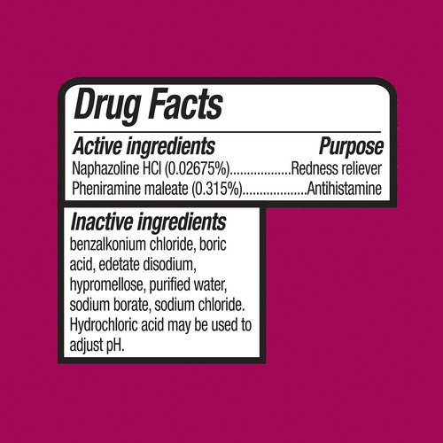 Equate Eye Allergy Relief Drops 15ml Importado