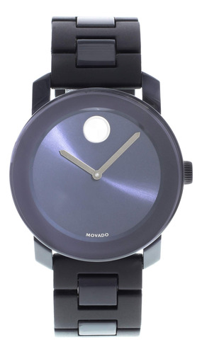 Movado Reloj De Hombre Con Esfera Azul Marino Audaz 3600444,