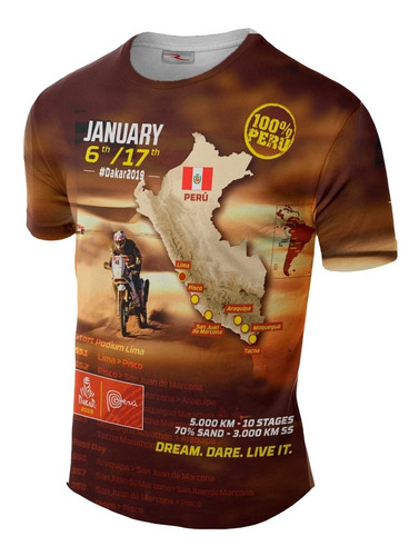 Remera Dakar 2019 Ranwey Car104