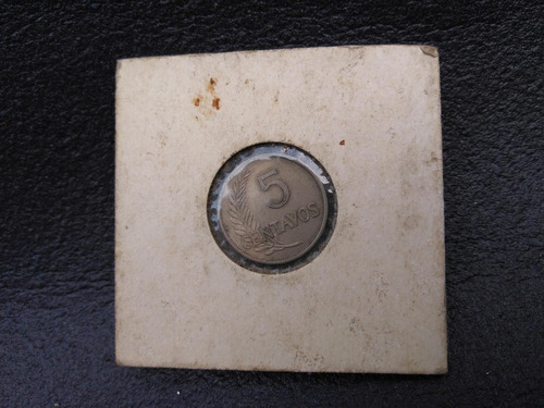 Makuka: Moneda Peru 5 Centavos En Estuche 1941 Mnn