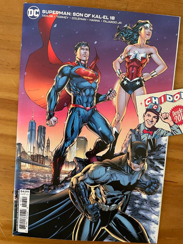 Comic - Superman Son Of Kal-el #18 Jim Lee Batman Ww