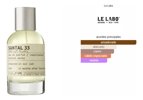 Santal 33 Le Labo Unisex Perfume - 100 Ml