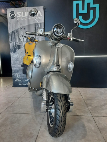 Imagen 10 de 16 de Moto Electrica New Vintage Sunra Cred. Prend Ridegreen