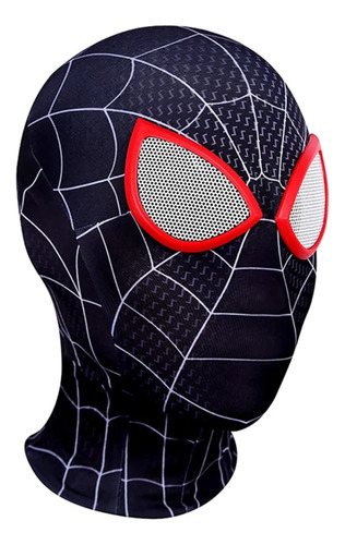 Máscara Elastica Juego Cosplay Spider-man Disfraz