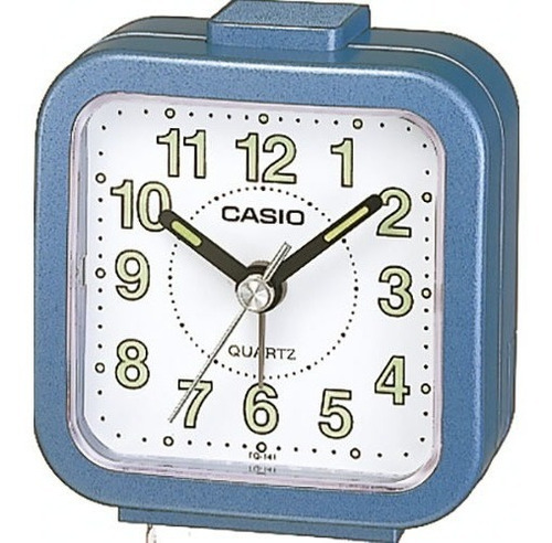 Reloj Despertador Pequeño Casio Original Tq-141-2!