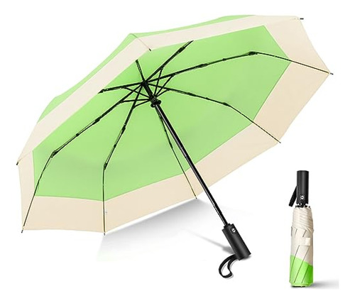 Leagera Paraguas Compacto De Viaje Pequeño (hermoso, Plegabl