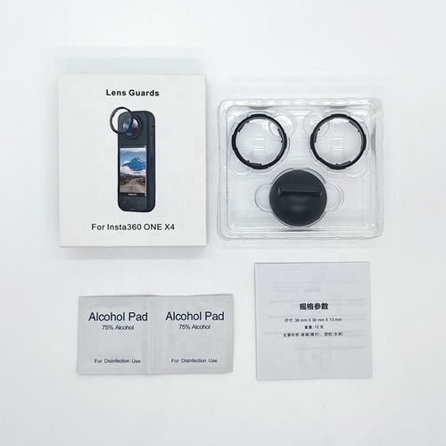 Protector Cubiertas De Lentes Para Cámara Insta360 X4