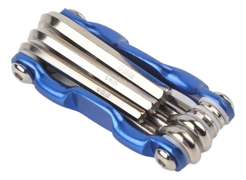 Set De Herramientas De Reparación 7 En 1 Blue Portable Multi