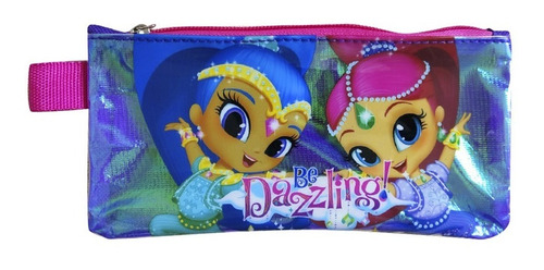 Cartuchera Escolar Tela Shimmer & Shine Original Y Oficial