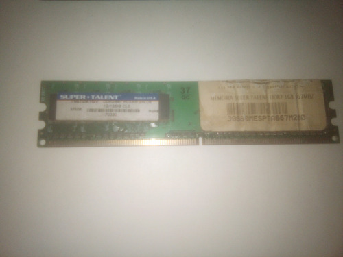 Memoria Ram Ddr2de 1 Gb Usadas (Usado)